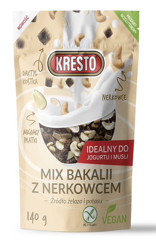 Mix Bakalii z Nerkowcami 140g Kresto