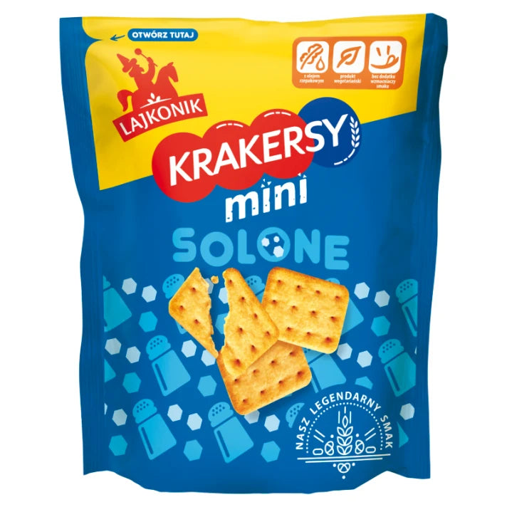 Krakersy Mini Solone 100g Lajkonik