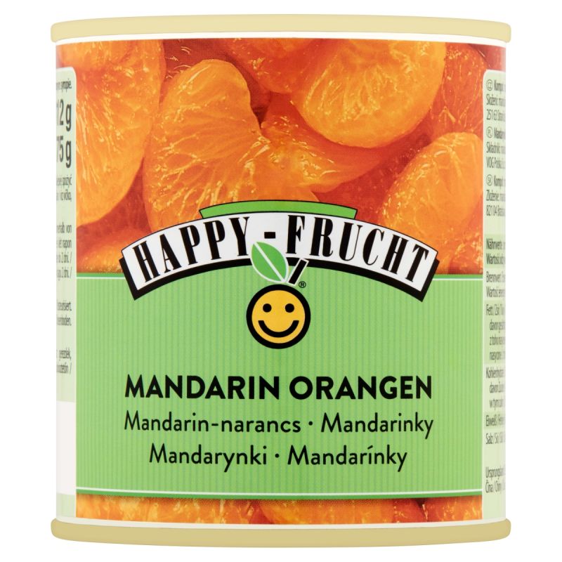 Mandarynki w syropie 312g Happy Frucht