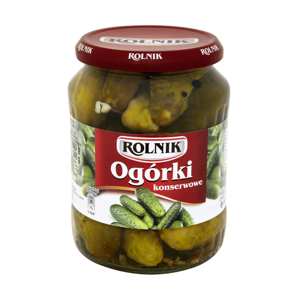 Ogórki konserwowe 900ml Rolnik
