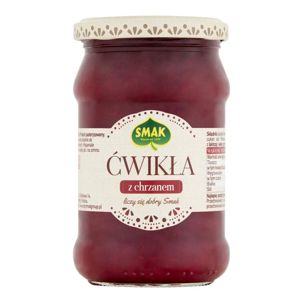 Ćwikła z chrzanem 290g Smak