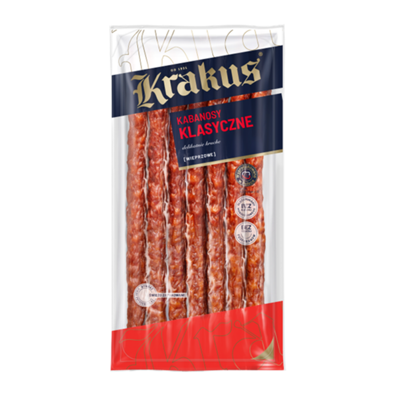Kabanosy klasyczne 180g Krakus