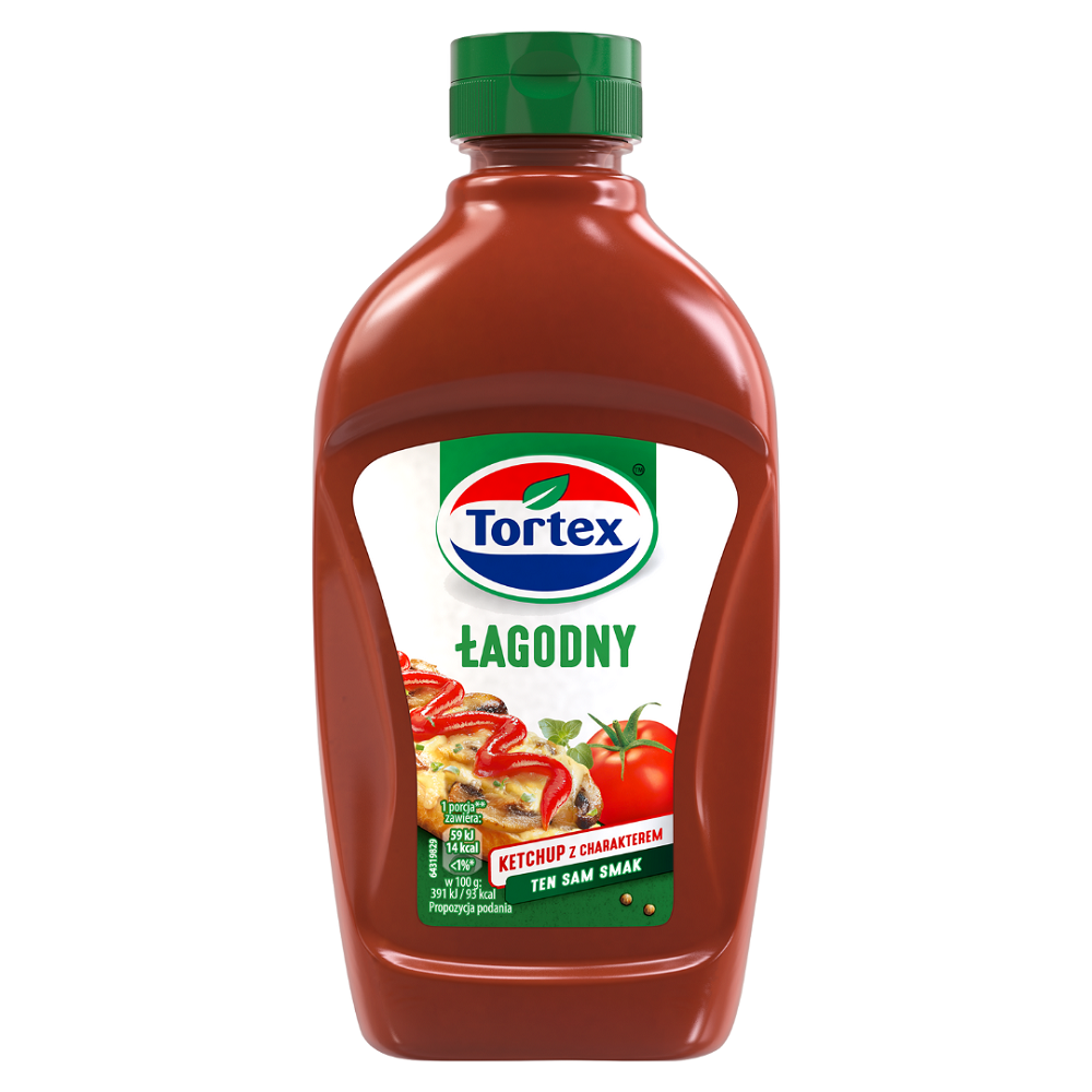 Ketchup łagodny tortex 470g Unilever Polska