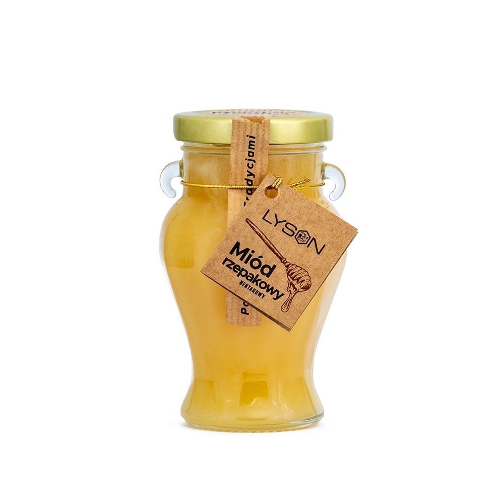 Miód rzepakowy Amfora 270g Łysoń