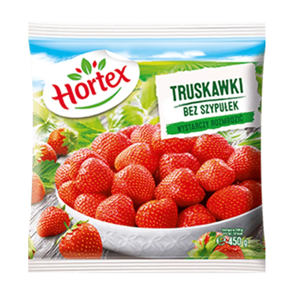 Truskawki mrożone 450g Hortex