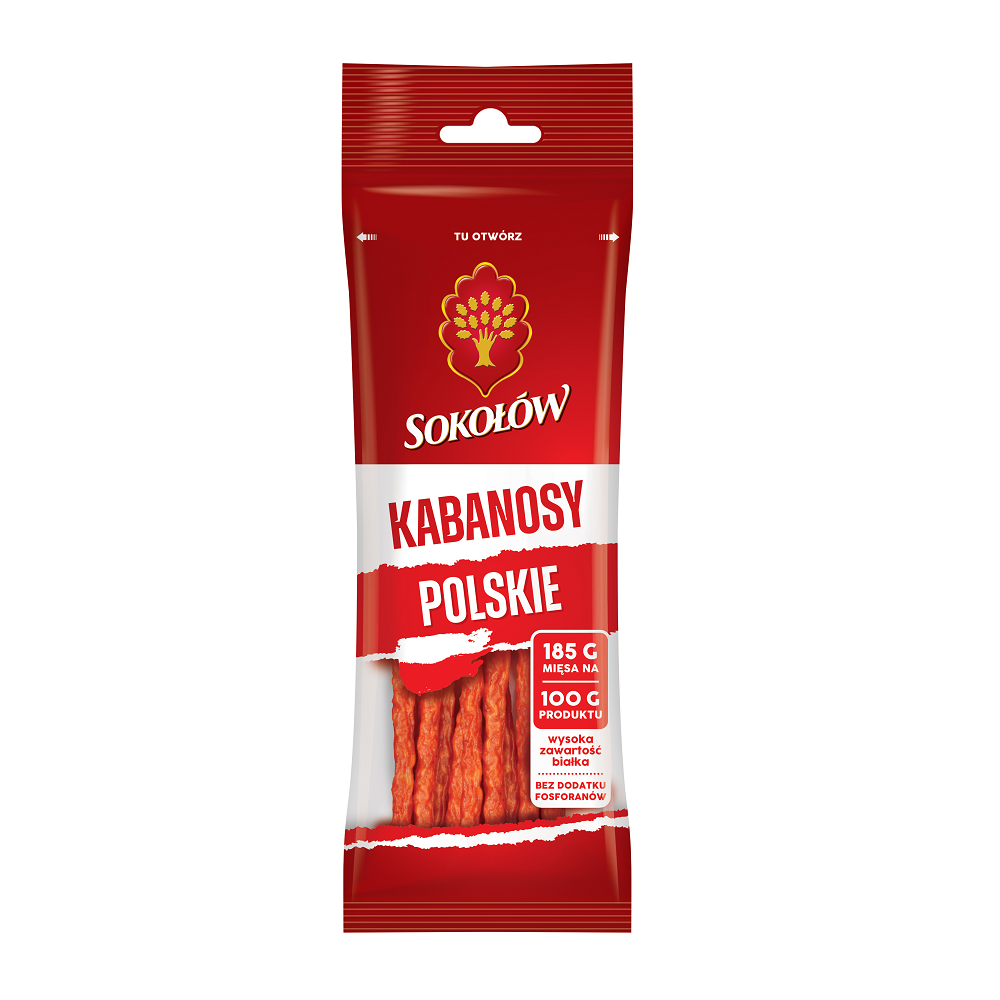 Kabanosy francuskie 100g Sokołów