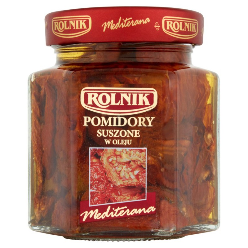 Pomidory suszone w oleju 280g Rolnik