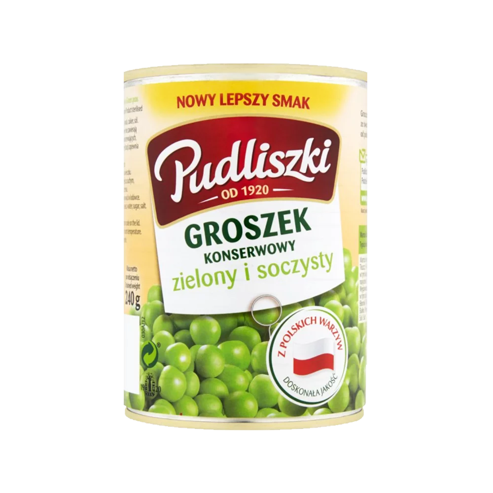 Groszek konserwowy Pudliszki 400g Heinz