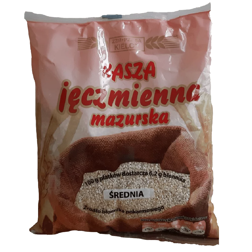 Kasza jęczmienna mazurska średnia 500g PZZ Kielce