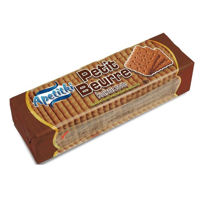 Herbatniki kakaowe 200 g Apetitki Petit Beurre