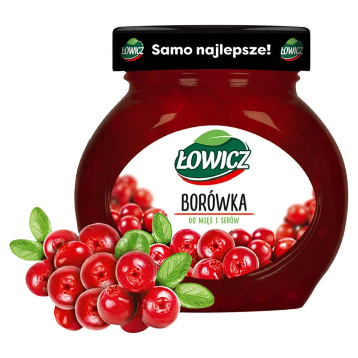 Borówka do mięs i serów 230g Łowicz