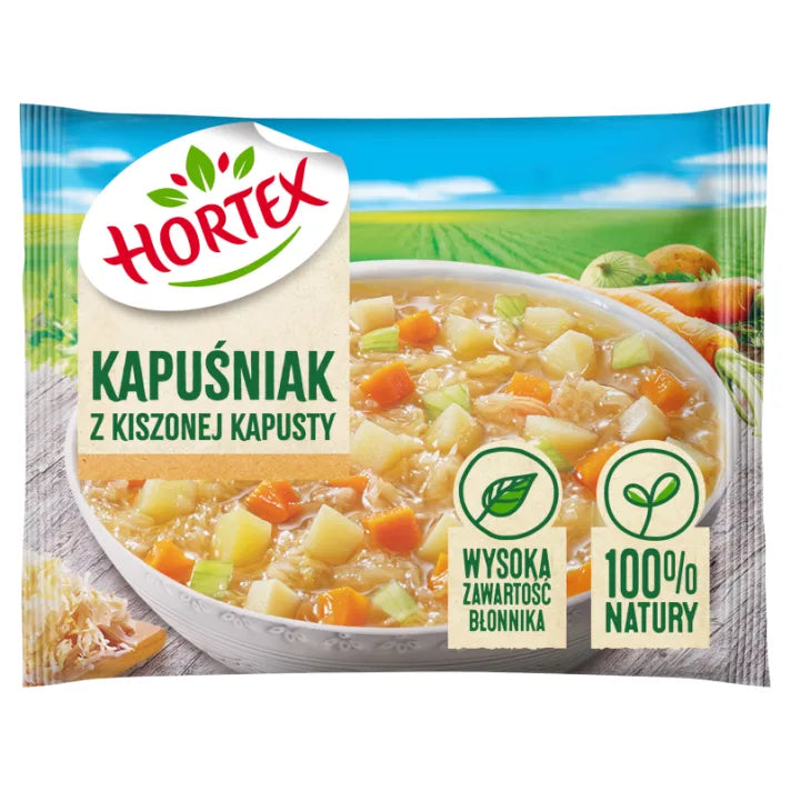 Kapuśniak z kapusty kiszonej mrożony 450g Hortex