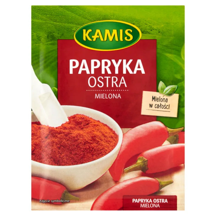 Papryka ostra mielona 20g Kamis