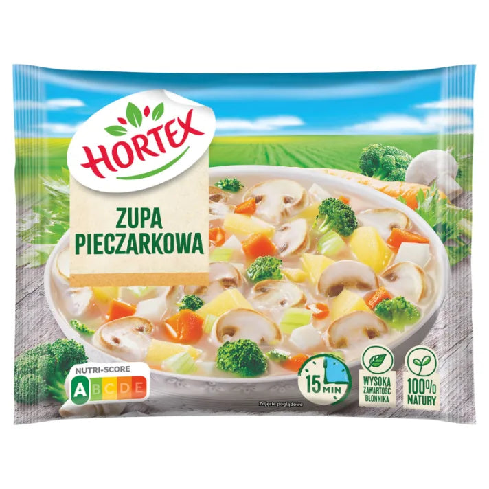 Zupa pieczarkowa mrożona 450g Hortex
