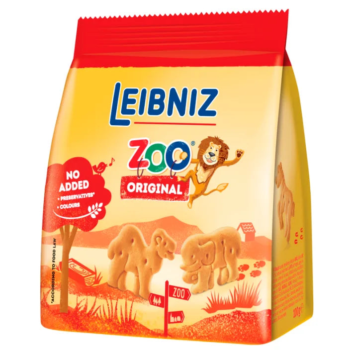 Herbatniki maślane Zoo original 100 g Leibniz