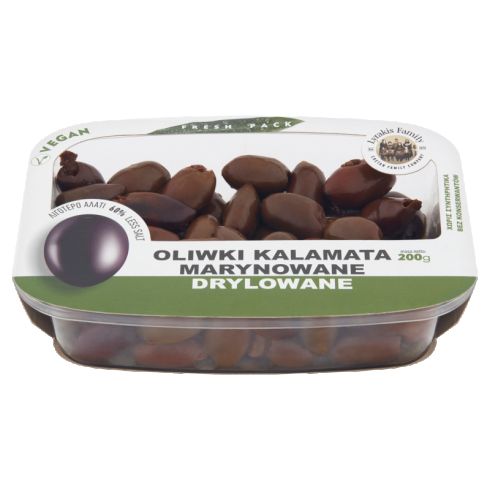 Oliwki drylowane kalamata Fresh Pack 200g Lyrakis