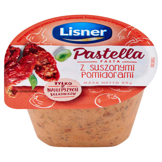 Pasta kanapkowa Pastella z suszonymi pomidorami 80g Lisner