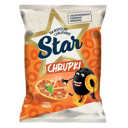 Chrupki kukurydziane o smaku pizzy 125g Star