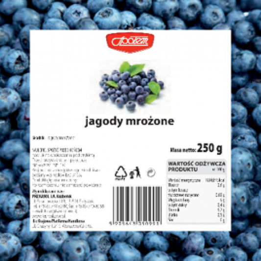 Jagody mrożone 250 g Społem