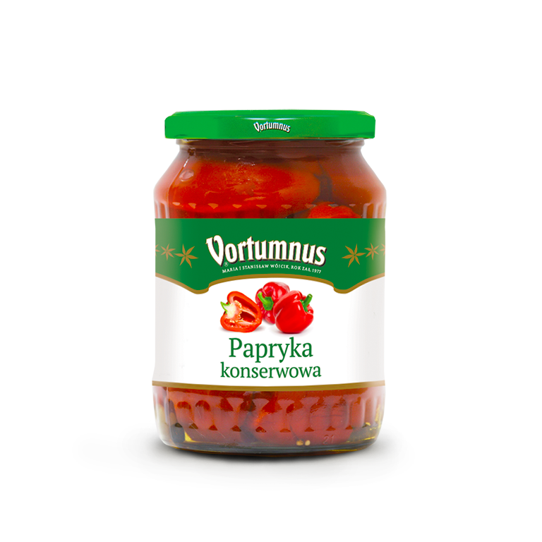 Papryka konserwowa 660g Vortumnus