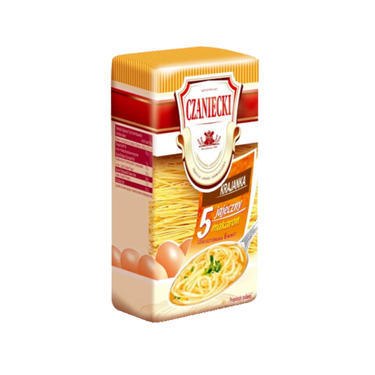 Makaron krajanka 5-jajeczna 250g Czaniecki