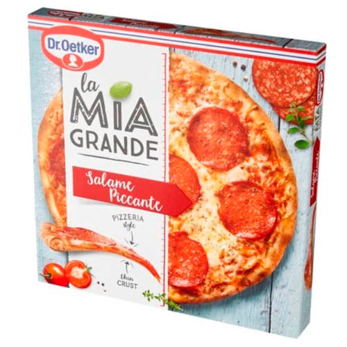 Pizza La Mia Grande Salame Piccante 380g DR. OETKER