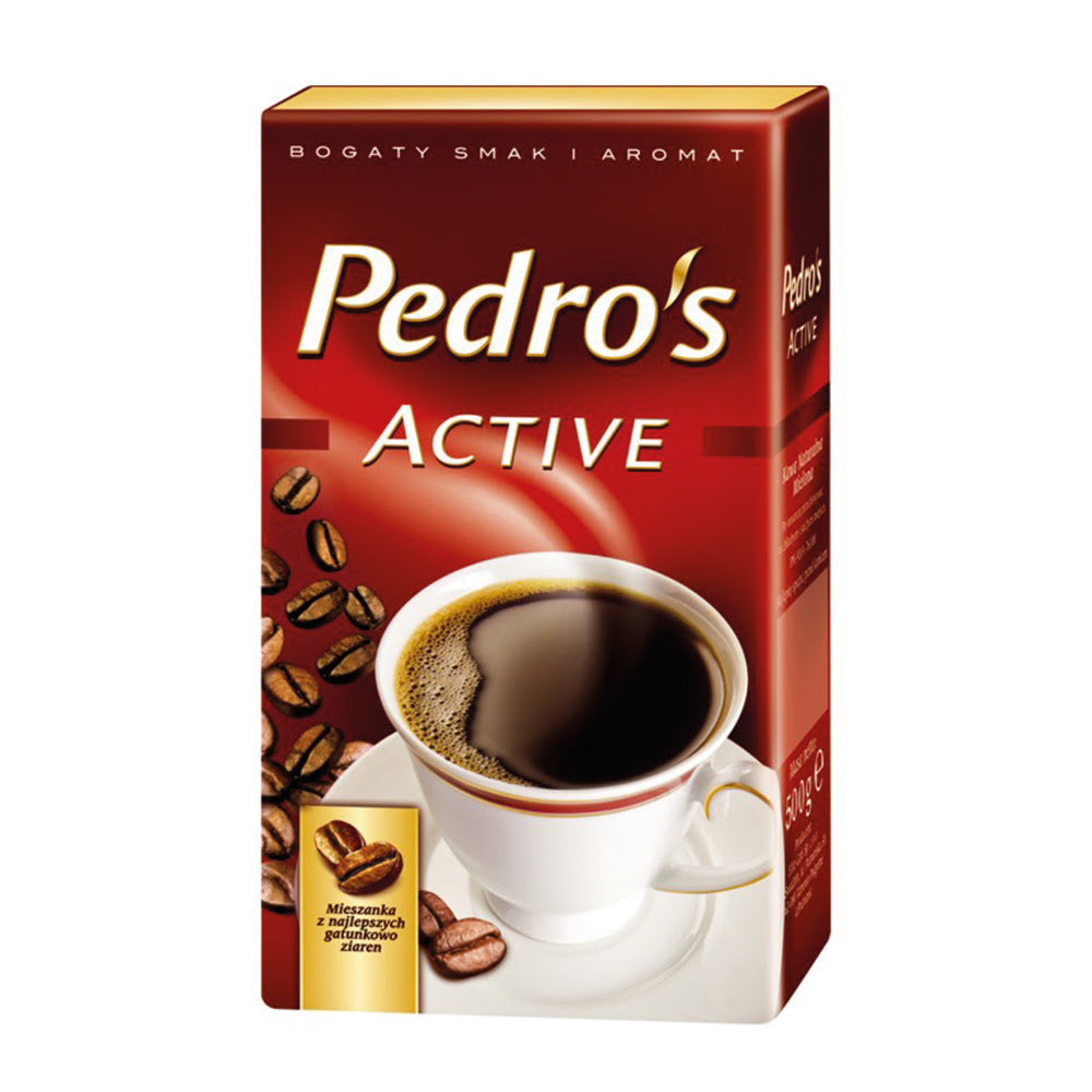 Kawa mielona Pedros active 250g Strauss Cafe