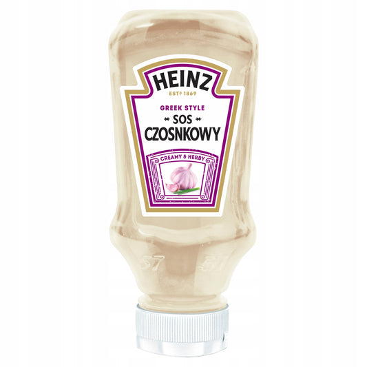 Sos czosnkowy 220ml Heinz
