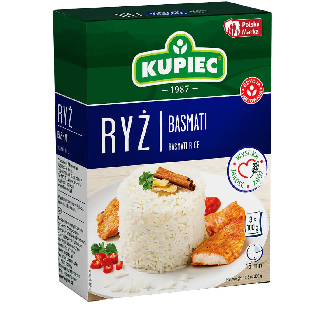 Ryż Basmati 3x100g Kupiec