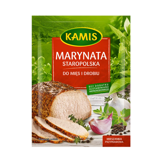 Marynata staropolska do mięs i drobiu 20g Kamis