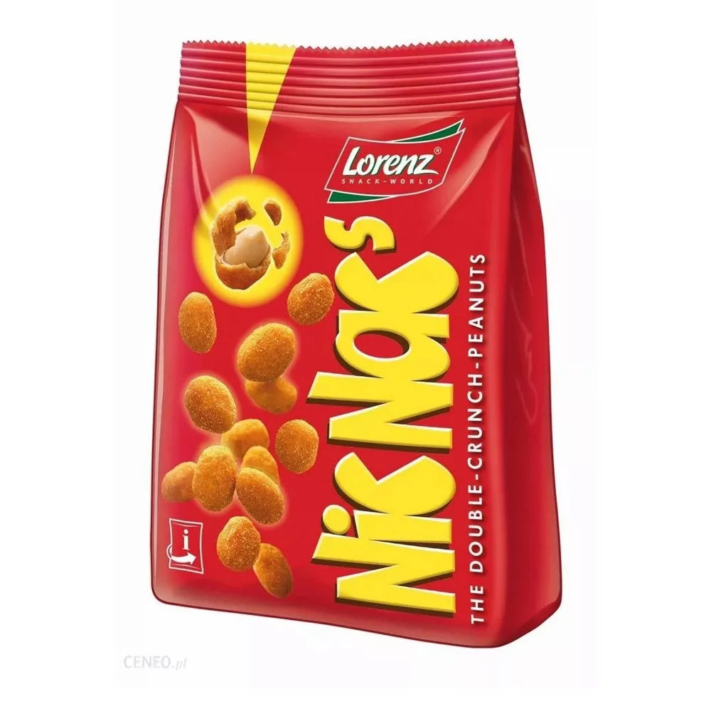 Orzeszki ziemne w panierce Nic Nac’s 125g Bahlsen Poznań