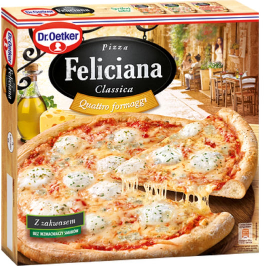 Pizza Feliciana quattro fromaggi mrożona 325g Dr. Oetker