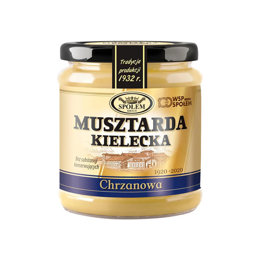 Musztarda chrzanowa 190g WSP Społem