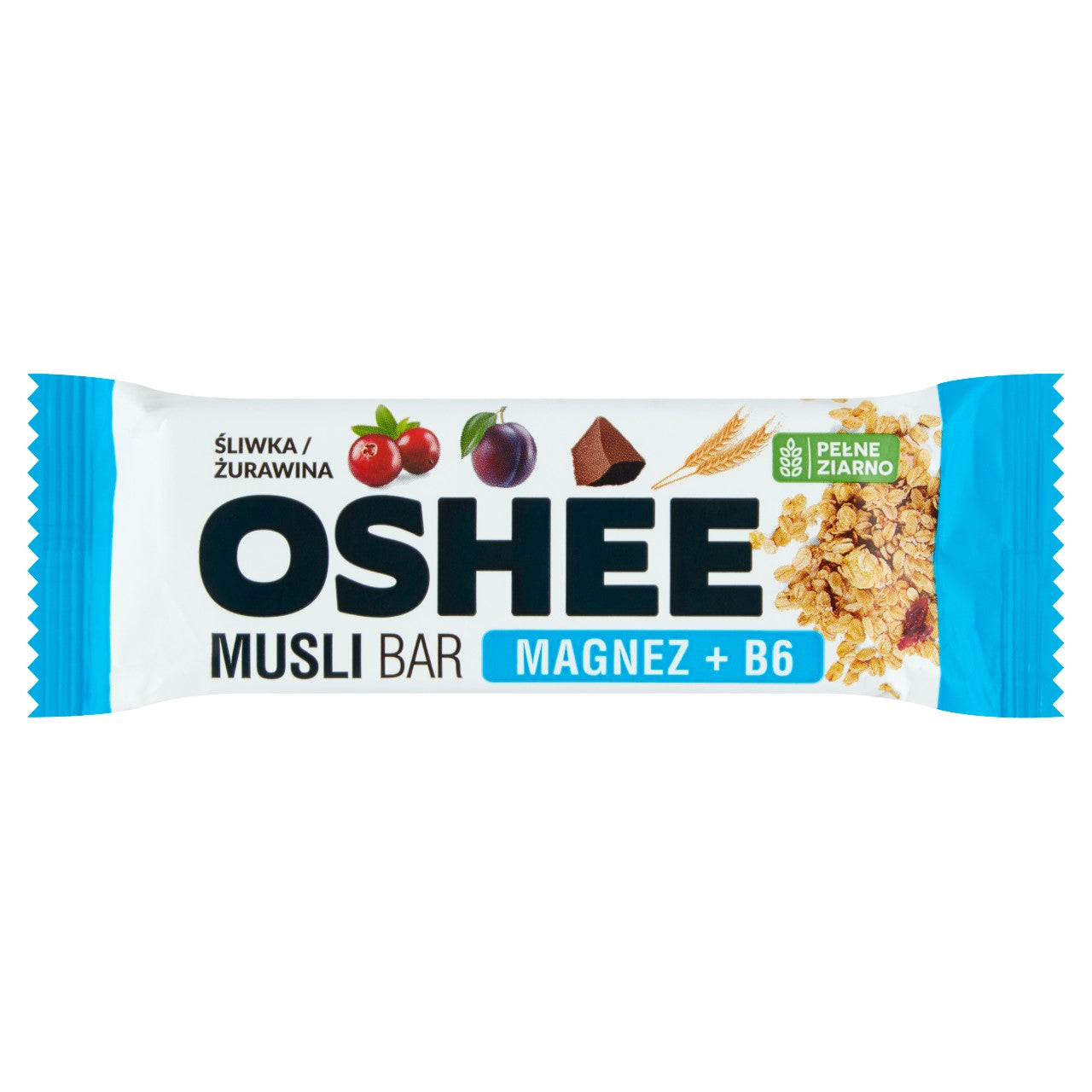 Baton  Vitamin Musli bar śliwka – żurawina 40g Oshee