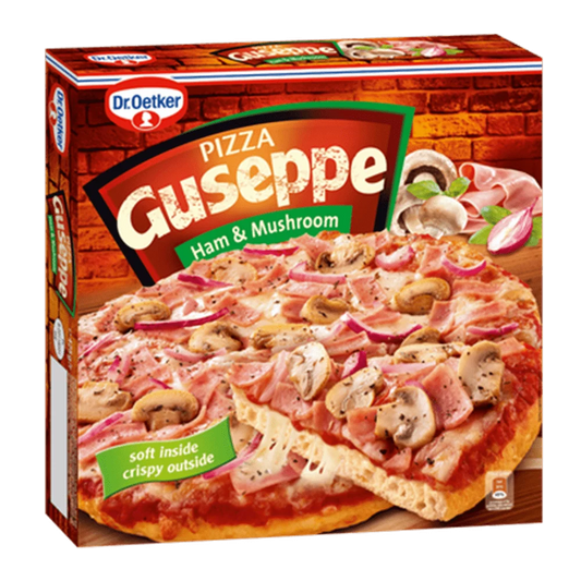 Pizza Guseppe z szynką i pieczarkami 425g Dr. Oetker