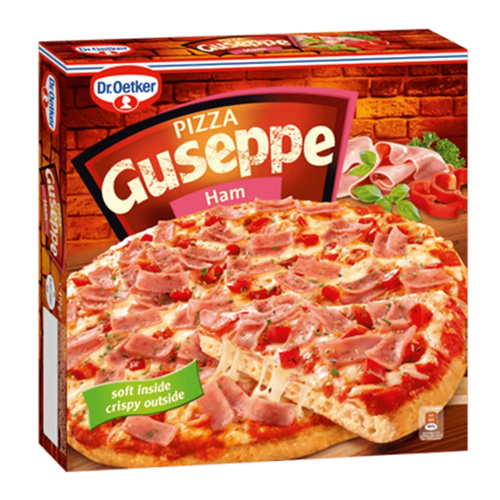 Pizza Guseppe z szynką 410g Dr. Oetker