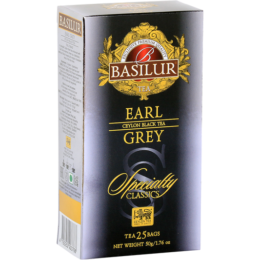 Herbata czarna Earl Grey 25x2g Basilur
