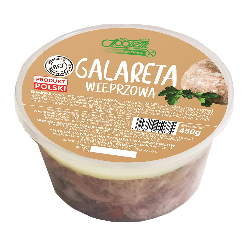 Galareta wieprzowa 450g Społem PSS