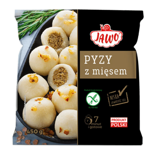 Pyzy z mięsem mrożone 480g Jawo