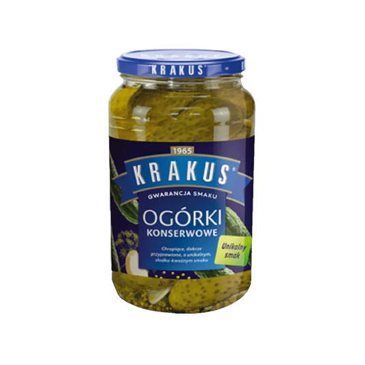 Ogórki konserwowe Krakus 920g Agros Nova