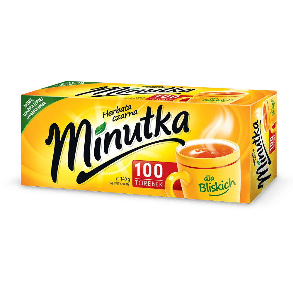 Herbata ekspresowa Minutka 100szt. Mokate