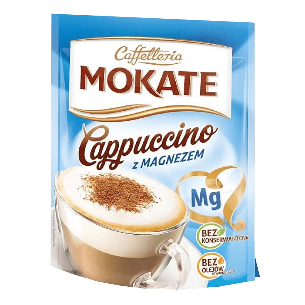 Kawa cappucino magnez 110g Mokate Żory