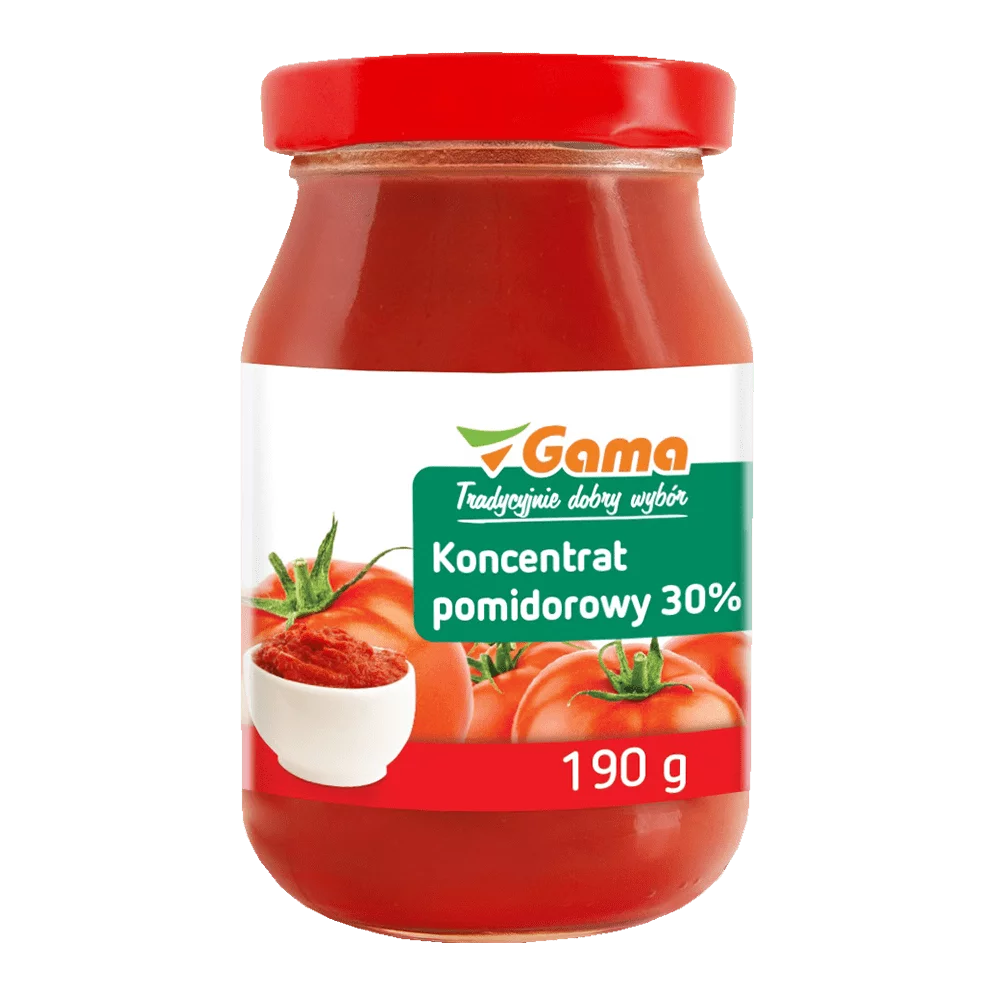 Koncentrat pomidorowy 30% 190g MW Gama