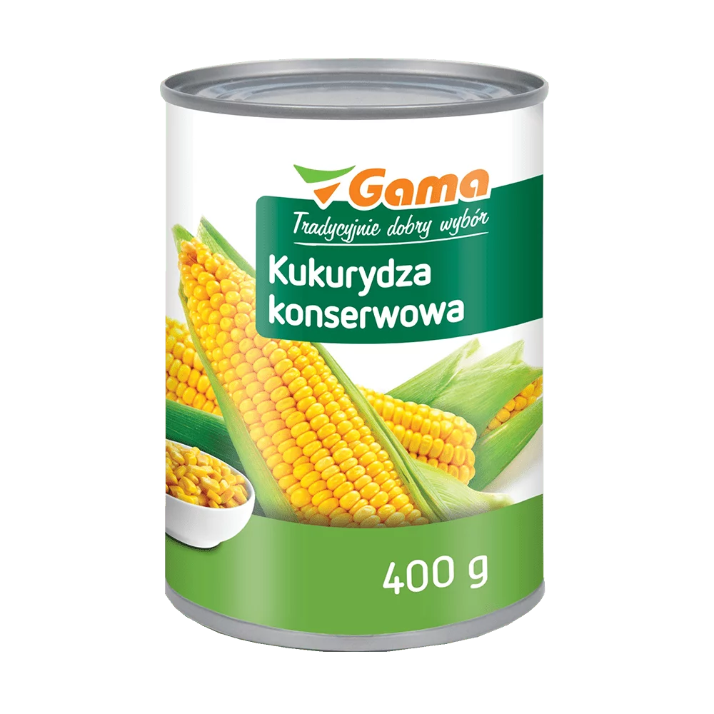 Kukurydza konserwowa 400g MW Gama