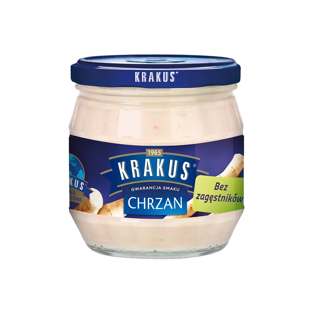 Chrzan tarty Krakus 180g Agros Nova