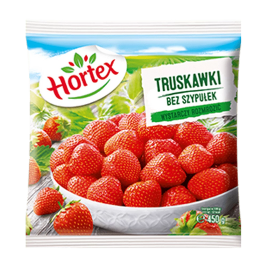 Truskawki mrożone 450g Hortex