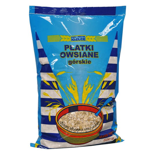 Płatki owsiane górskie 500g PZZ Kielce