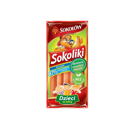 Parówki Sokoliki 140g Sokołów