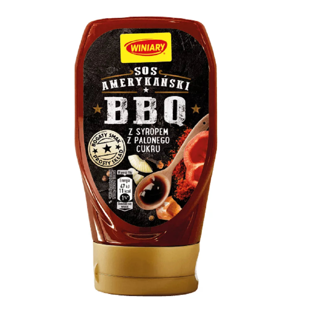 Sos amerykański BBQ z syropem z palonego cukru Winiary 348g Nestle