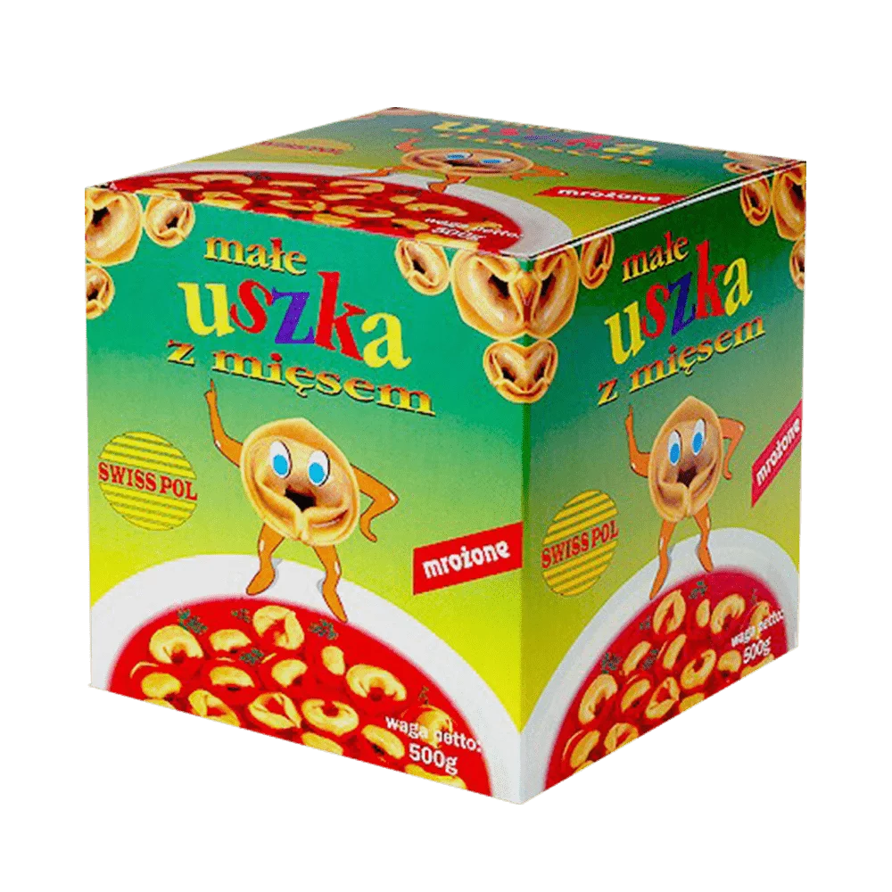 Uszka z mięsem mrożone 500g Swiss Pol